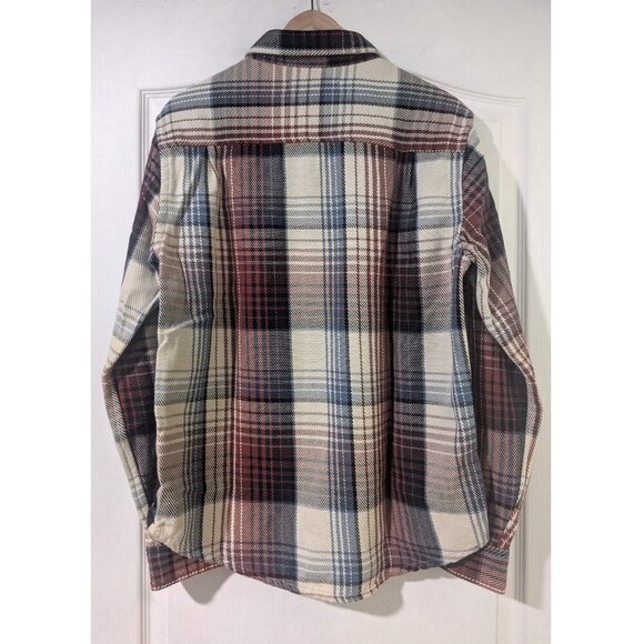 Outerknown | Blanket Shirt In Henna Rouge Plaid - Picture 5 of 12